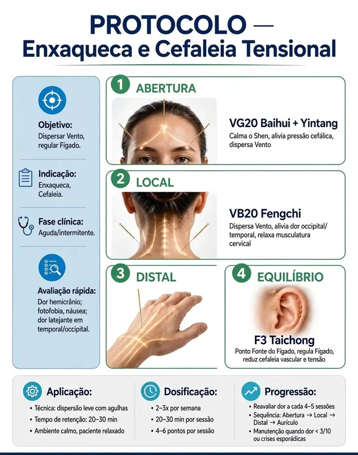 Protocolo: Enxaqueca e cefaleia tensional