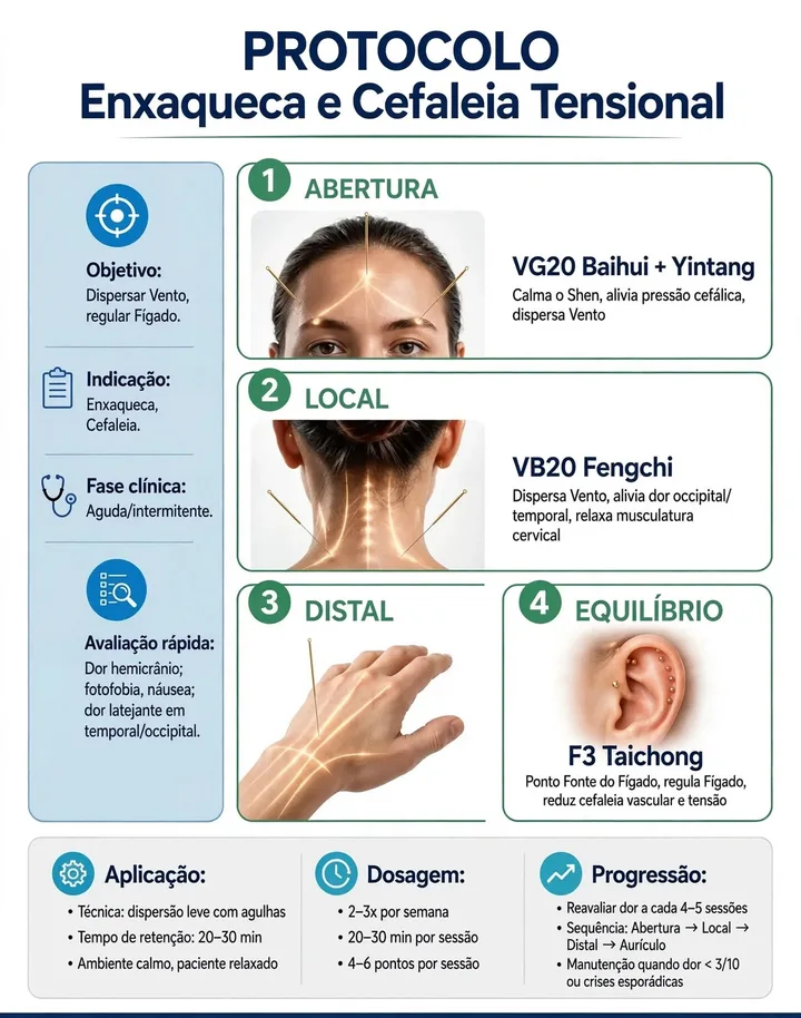 Protocolo: Enxaqueca e cefaleia tensional